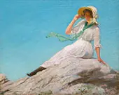 Sunny Morning By Charles Courtney Curran