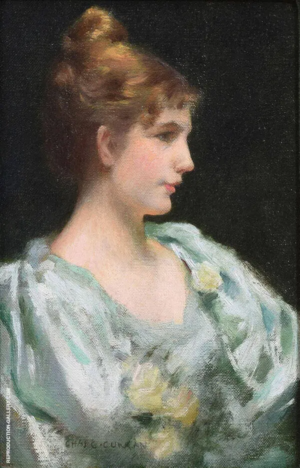 The Artist's Wife By Charles Courtney Curran