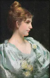 The Artist's Wife By Charles Courtney Curran
