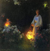The Lanterns By Charles Courtney Curran