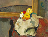 Interior with a Flower Bouquet By Karl Isakson