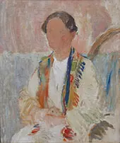 Portrait of Marie Syberg By Karl Isakson