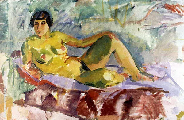 Reclining Model By Karl Isakson