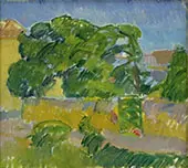 The old Priest Garden 1911 By Karl Isakson