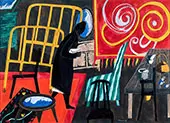 The Apartment 1943 By Jacob Lawrence
