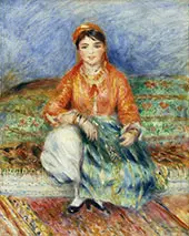Algerian Girl 1881 By Pierre Auguste Renoir