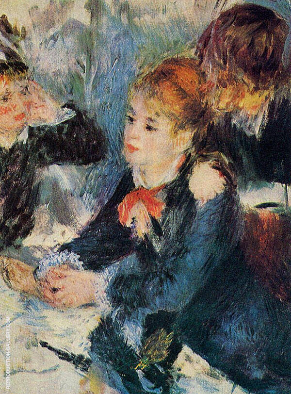 At The Milliners 1876 by Pierre Auguste Renoir | Oil Painting Reproduction