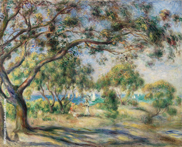 Bois de la Chaise by Pierre Auguste Renoir | Oil Painting Reproduction