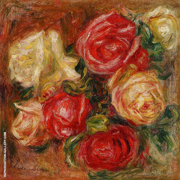 Bouquet of Flowers by Pierre Auguste Renoir | Oil Painting Reproduction