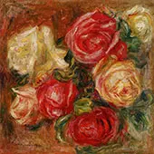 Bouquet of Flowers By Pierre Auguste Renoir