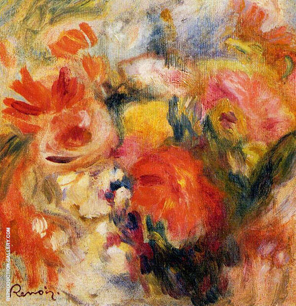 Flower Study 1913 by Pierre Auguste Renoir | Oil Painting Reproduction