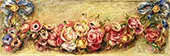 Garland of Roses 1910 By Pierre Auguste Renoir