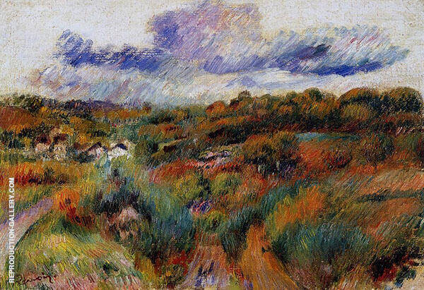 Landscape 1893 by Pierre Auguste Renoir | Oil Painting Reproduction
