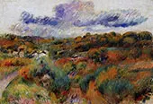 Landscape 1893 By Pierre Auguste Renoir