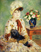 Madame Hagen 1883 By Pierre Auguste Renoir
