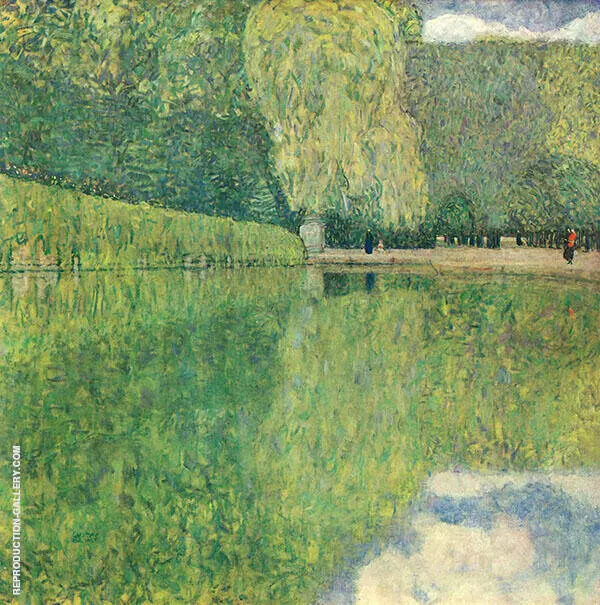 Schonbrunner Park 1916 By Gustav Klimt