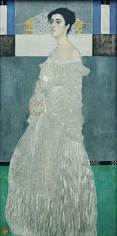 Portrait of Margaret Stonborough-Wittgenstein 1882 By Gustav Klimt