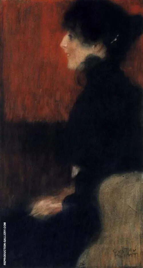 Portrait of a Lady 1897 By Gustav Klimt