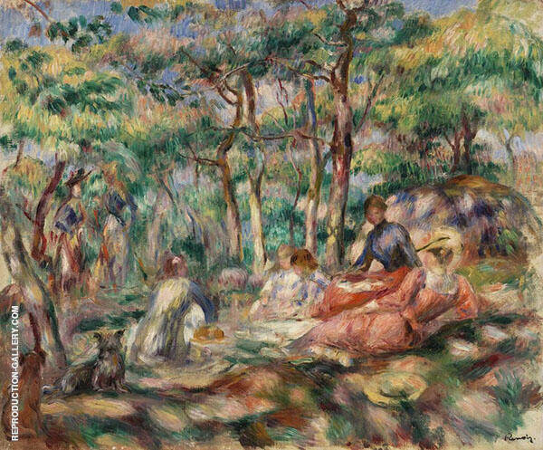 Picnic by Pierre Auguste Renoir | Oil Painting Reproduction