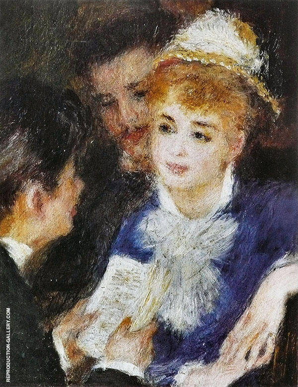 Reading The Role by Pierre Auguste Renoir | Oil Painting Reproduction