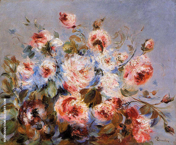 Roses from Wargemont 1885 | Oil Painting Reproduction