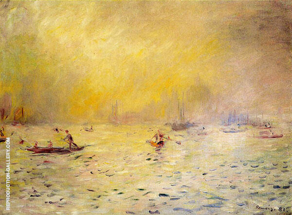 View of Venice Fog 1881 | Oil Painting Reproduction