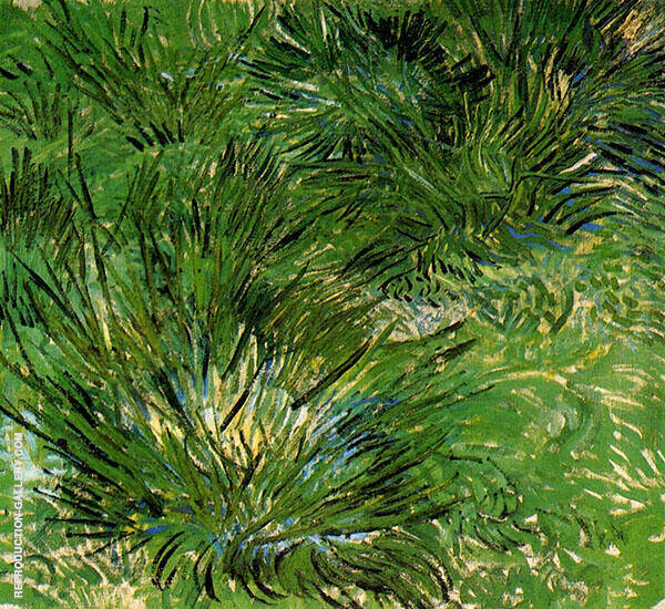 Clumps of Grass by Vincent van Gogh | Oil Painting Reproduction