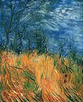 Edge of a Wheatfield with Poppies 1887 By Vincent van Gogh