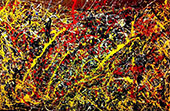The Accountant Painting By Jackson Pollock (Inspired By)