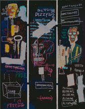 Horn Players By Jean Michel Basquiat