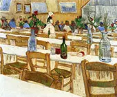 Interior of the Restaurant Carrel in Arles By Vincent van Gogh