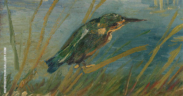 Kingfisher 1886 by Vincent van Gogh | Oil Painting Reproduction