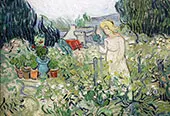 Marguerite Gachet in The Garden By Vincent van Gogh