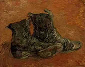 Pair of Shoes By Vincent van Gogh