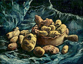 Still Life with an Earthen Bowl and Potatoes By Vincent van Gogh
