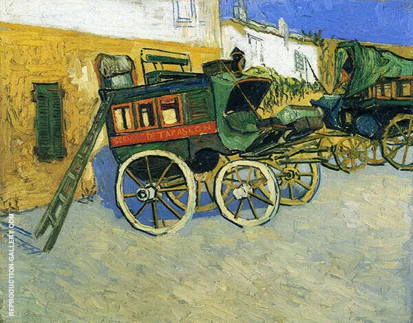 The Tarascon Diligence 1888 By Vincent van Gogh