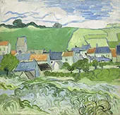 View of Auvers By Vincent van Gogh