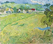 View of Vessenots near Auvers 1890 By Vincent van Gogh