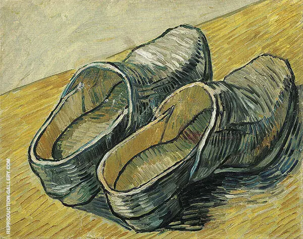 A Pair of Leather Clogs By Vincent van Gogh
