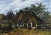 Farmhouse in Nuenen By Vincent van Gogh