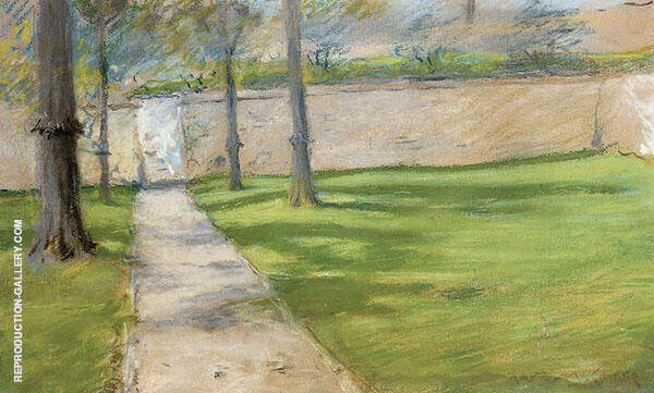 A Bit of Sunlight aka The Garden Wass 1888 | Oil Painting Reproduction