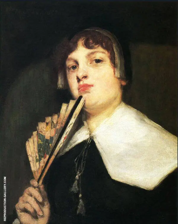 A Coquette 1835 By William Merritt Chase