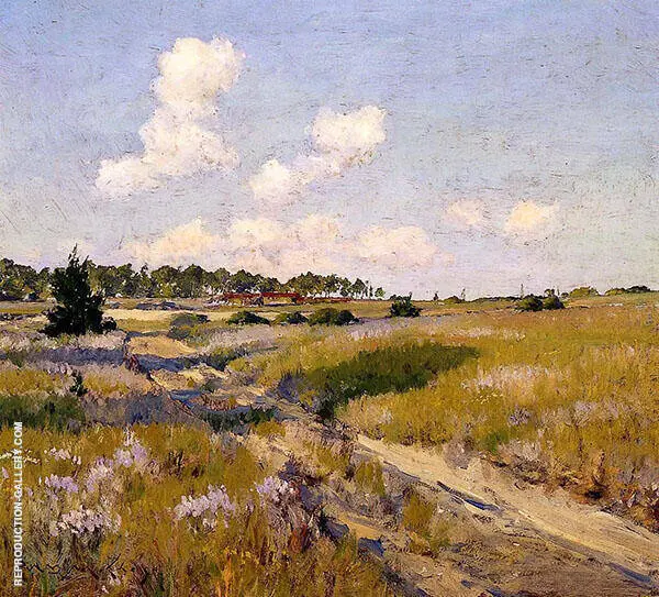 Afternoon Shadows By William Merritt Chase