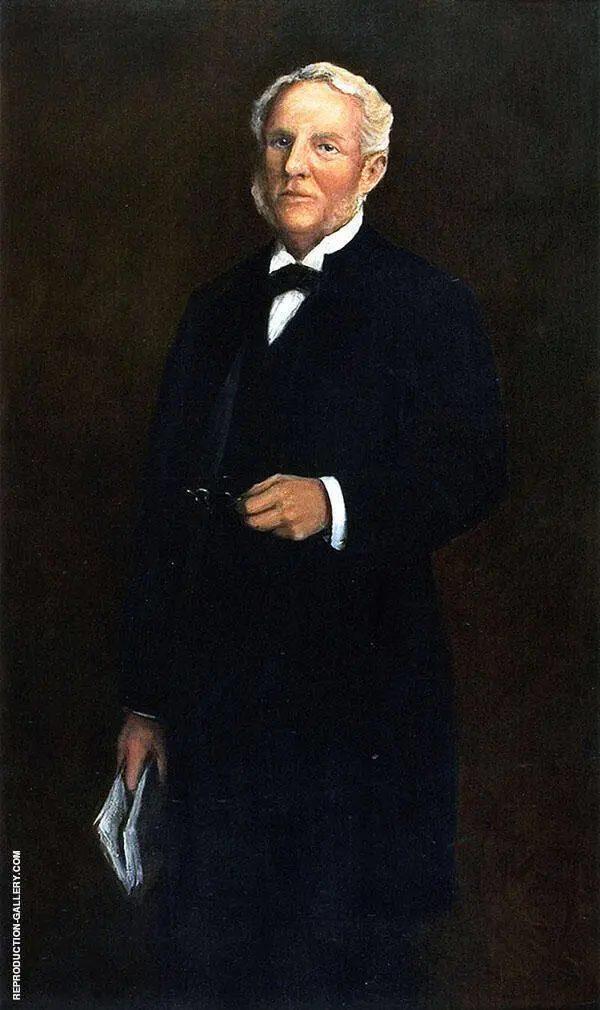 Albert Harkness By William Merritt Chase