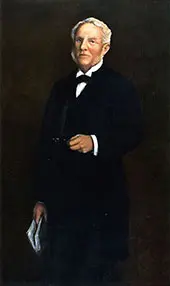 Albert Harkness By William Merritt Chase