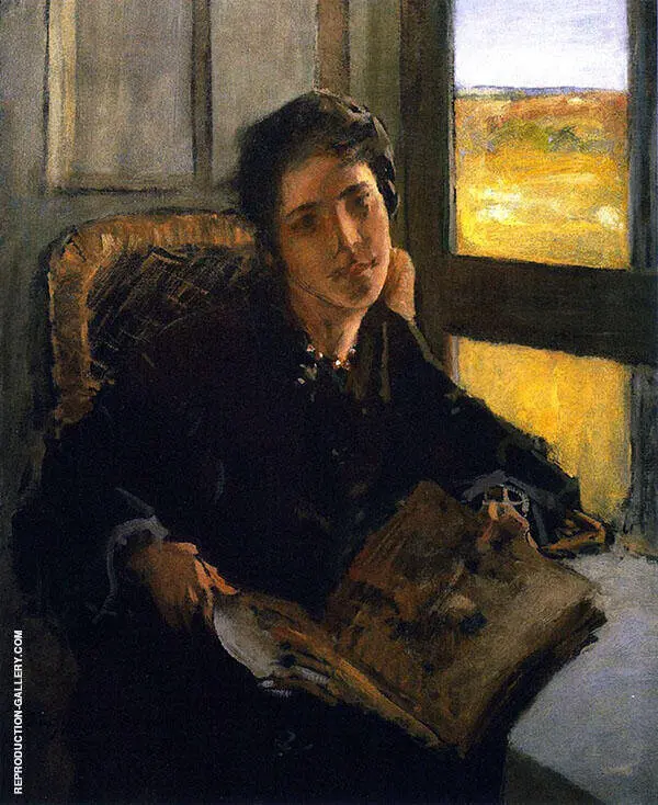 Alice Dieudonne Chase Shinnecock Hills 1902 By William Merritt Chase