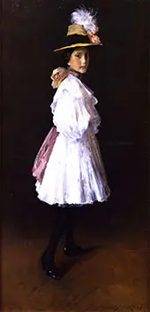 Alice II By William Merritt Chase