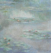 Nympheas 1908 By Claude Monet