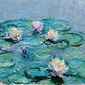 Water Lilies, Detail 1 By Claude Monet