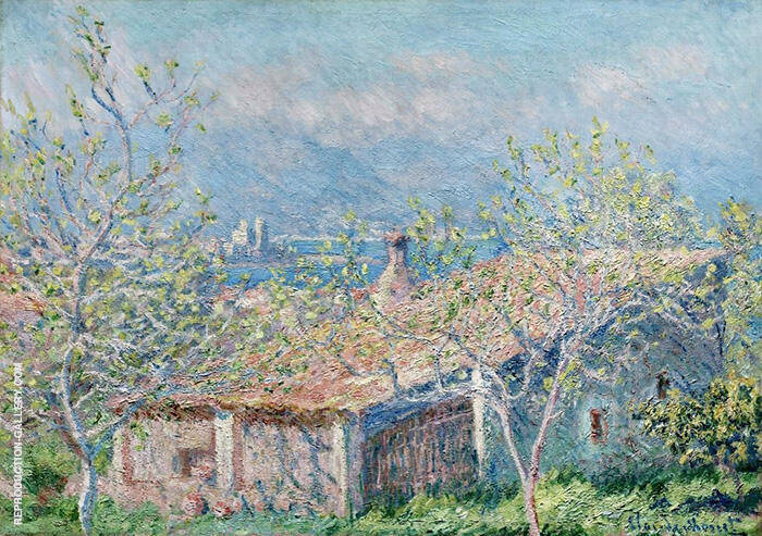 Gardener's House at Antibes 1888 | Oil Painting Reproduction